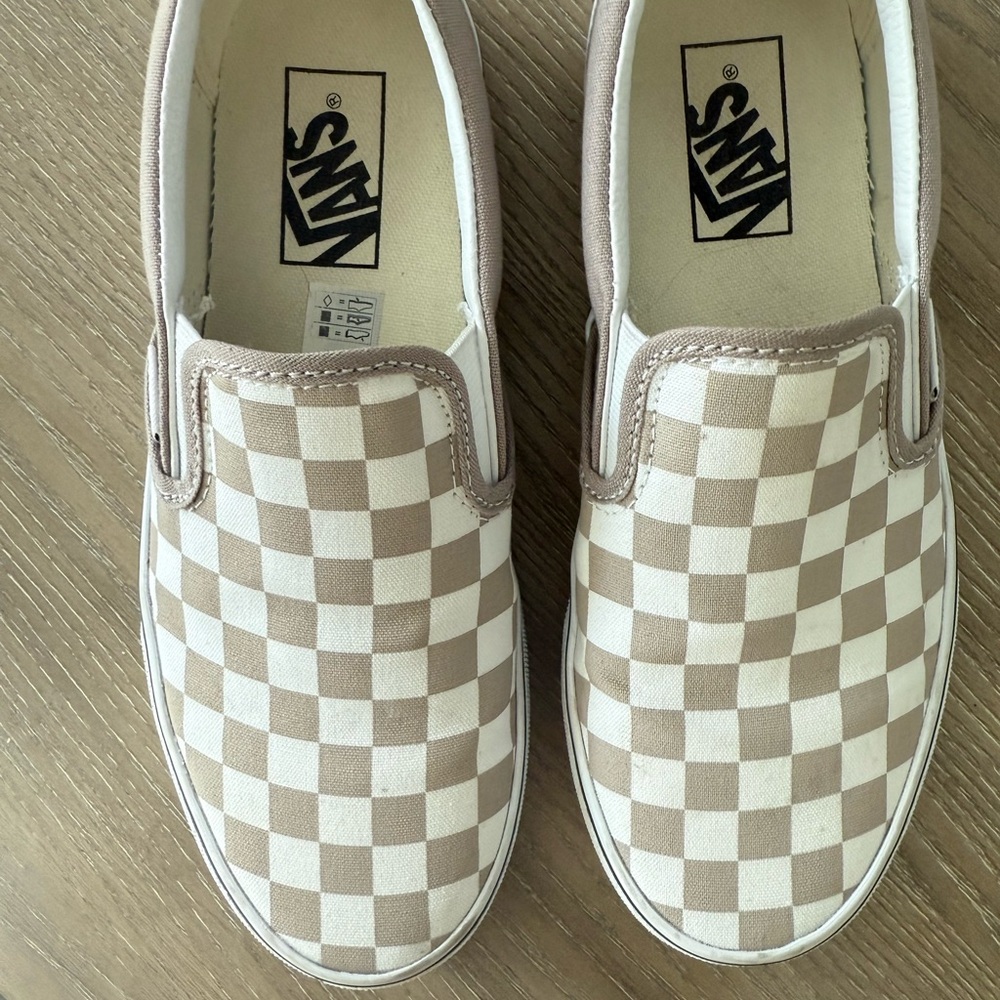 Vans Checkered Slip-On Shoes